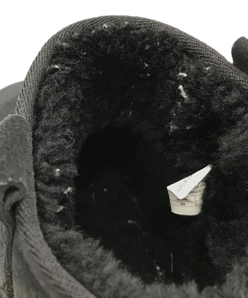 EMU Australia（エミュ）emu australia (エミュ) ムートン厚底ブーツ ブラック サイズ:25の古着・服飾アイテム