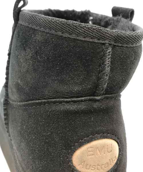 EMU Australia（エミュ）emu australia (エミュ) ムートン厚底ブーツ ブラック サイズ:25の古着・服飾アイテム