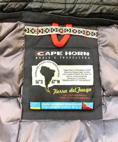 CAPE HORN（ケープホーン）cape horn (ケープホーン) ダウンジャケット　71501 ブラック サイズ:XLの古着・服飾アイテム