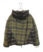 AULA AILAアウラアイラ）の古着「COMBINATION BLOUSON」｜ブラック×ネイビー