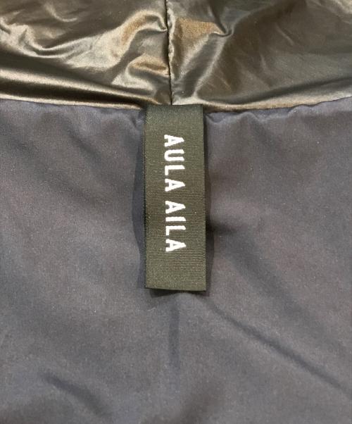 AULA AILA（アウラアイラ）AULA AILA (アウラアイラ) COMBINATION BLOUSON ブラック×ネイビーの古着・服飾アイテム