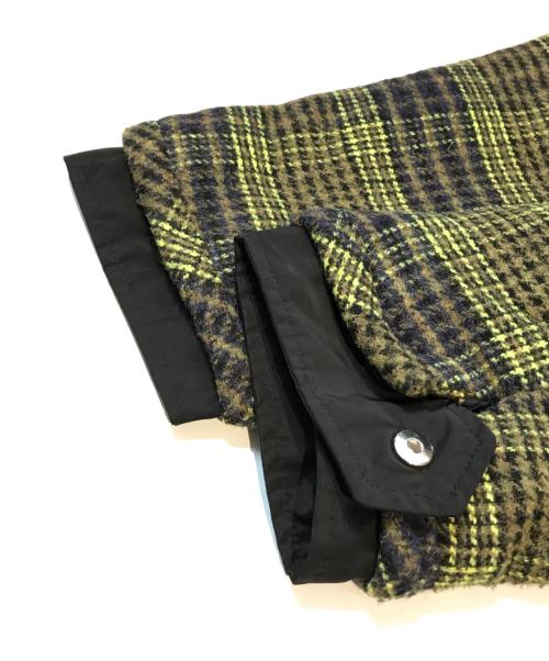 AULA AILA（アウラアイラ）AULA AILA (アウラアイラ) COMBINATION BLOUSON ブラック×ネイビーの古着・服飾アイテム