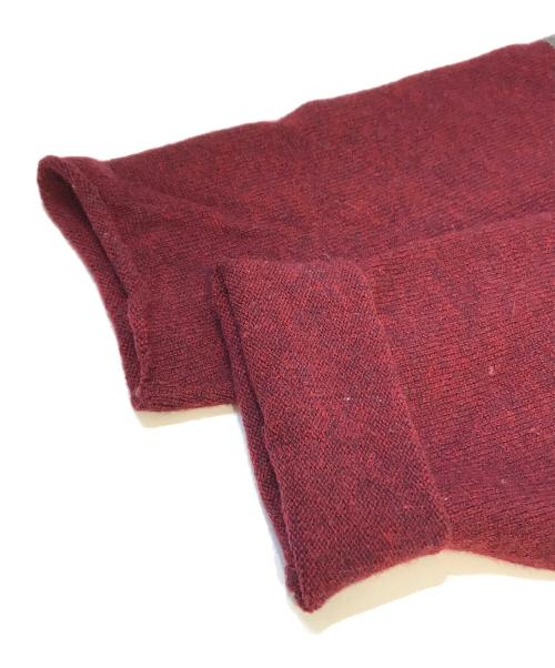 ALPHA（アルファ）ALPHA (アルファ) SOU・SOU (ソウソウ) 襟巻違い袖ニット グレー サイズ:表記無しの古着・服飾アイテム