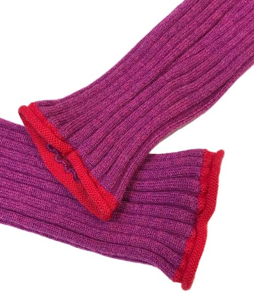 TAKESHI KOSAKA by Y's Pink Label（タケシコウサカ バイ ワイズピンクレーベル）TAKESHI KOSAKA by Y's Pink Label (タケシコウサカ バイ ワイズピンクレーベル) ニット　YR-K40-139 パープル サイズ:2の古着・服飾アイテム