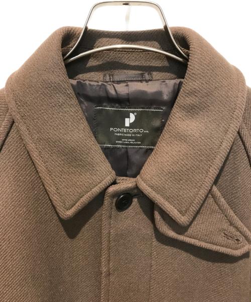 green label relaxing（グリーンレーベルリラクシング）green label relaxing (グリーンレーベルリラクシング) コート ブラウン サイズ:Freeの古着・服飾アイテム