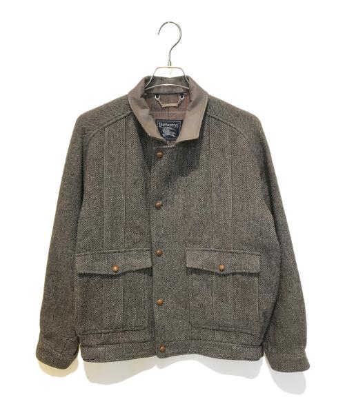 Burberry's（バーバリー）Burberry's (バーバリーズ) ウールブルゾン　WG434-621-55 ブラウン サイズ:LLの古着・服飾アイテム
