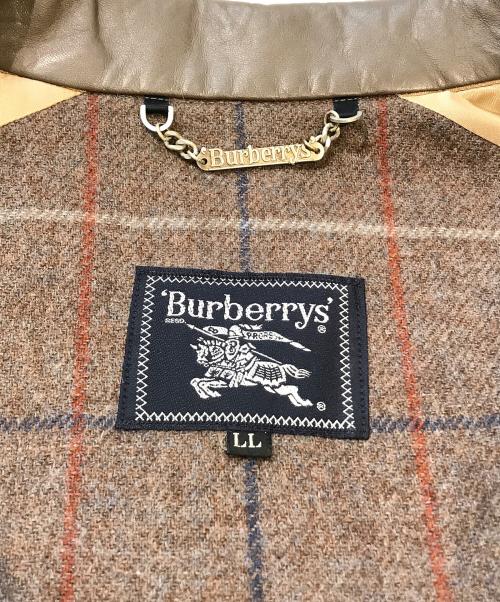 Burberry's（バーバリー）Burberry's (バーバリーズ) ウールブルゾン　WG434-621-55 ブラウン サイズ:LLの古着・服飾アイテム