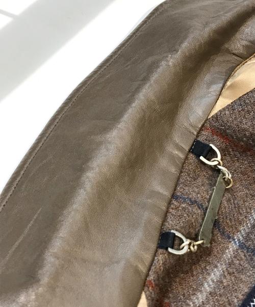 Burberry's（バーバリー）Burberry's (バーバリーズ) ウールブルゾン　WG434-621-55 ブラウン サイズ:LLの古着・服飾アイテム