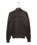 RALPH LAURENラルフローレン）の古着「カシミヤブレンドニット」｜パープル