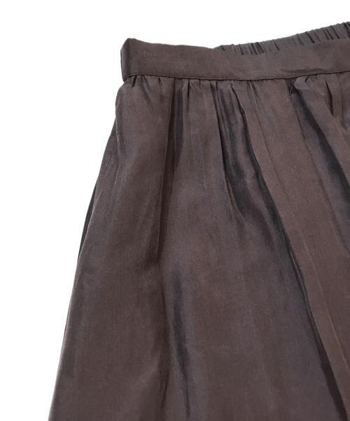 BENARAS by CITRUS（ベナラス バイ シトラス）benaras by citrus (ベナラス バイ シトラス) シルクスカート　24060939000510 ブラウン サイズ:表記無しの古着・服飾アイテム