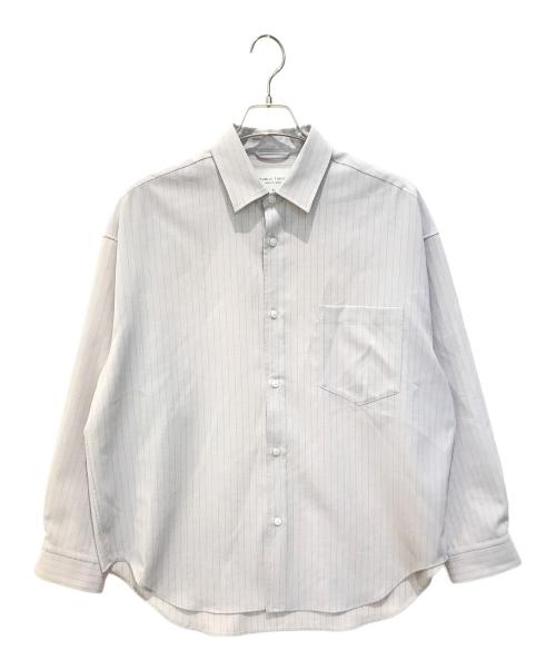 PUBLIC TOKYO（パブリックトウキョウ）PUBLIC TOKYO (パブリックトウキョウ) コンフォートリラックスシャツ　154400002 ベージュ サイズ:1の古着・服飾アイテム