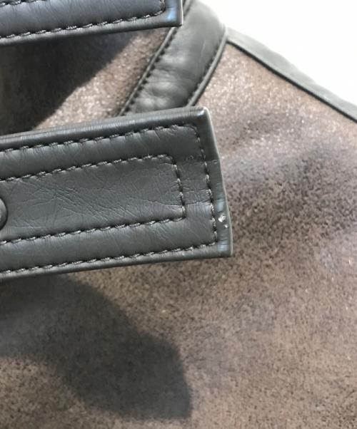 ALPHA（アルファ）ALPHA (アルファ) B-3 JACKET FAKE MOUTON　TA1398-068 ブラウン サイズ:Mの古着・服飾アイテム