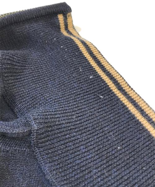 FRED PERRY（フレッドペリー）FRED PERRY (フレッドペリー) ジップアップハイネックニットカーディガン　 ネイビー サイズ:Sの古着・服飾アイテム