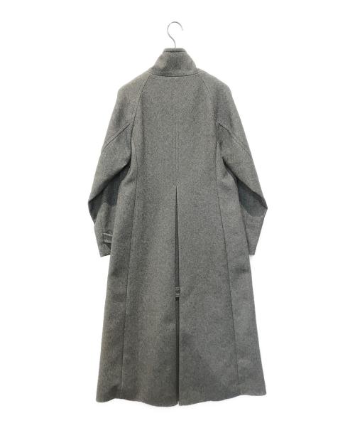 A + TOKYO（エープラス トウキョウ）A + TOKYO (エープラス トウキョウ) 2WAYダブルメルトンスタンドコート　253651002 グレー サイズ:2の古着・服飾アイテム
