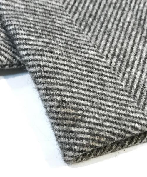 A + TOKYO（エープラス トウキョウ）A + TOKYO (エープラス トウキョウ) 2WAYダブルメルトンスタンドコート　253651002 グレー サイズ:2の古着・服飾アイテム