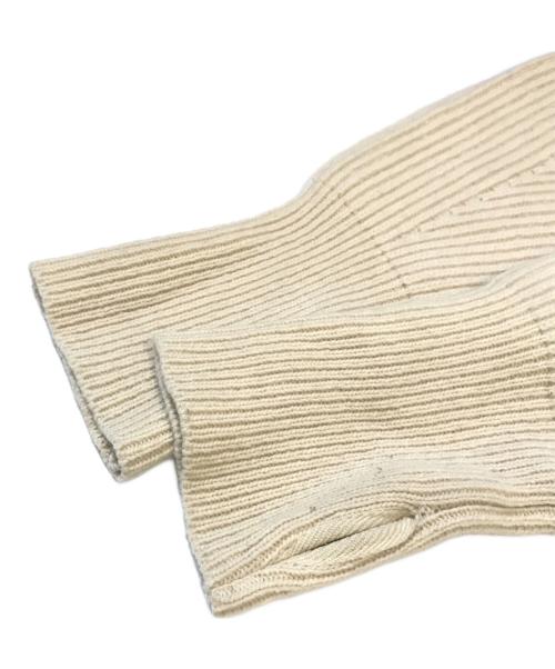 TODAYFUL（トゥデイフル）TODAYFUL (トゥデイフル) Washedwool Zip Knit アイボリー サイズ:Fの古着・服飾アイテム