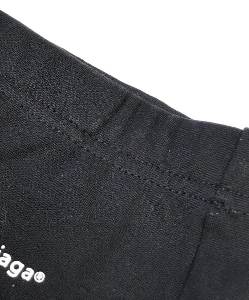 BALENCIAGA 性別（バレンシアガ）BALENCIAGA 性別 (バレンシアガ) スモールロゴ ブーツカットトラックパンツ　508267 ブラック サイズ:Sの古着・服飾アイテム