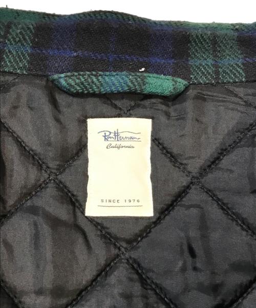 Ron Herman（ロンハーマン）Ron Herman (ロンハーマン) ジャケット ブルー×グリーン サイズ:Mの古着・服飾アイテム