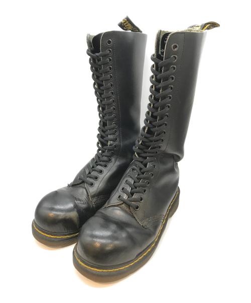 Dr.Martens（ドクターマーチン）Dr.Martens (ドクターマーチン) 20ホールブーツ ブラック サイズ:UK5の古着・服飾アイテム