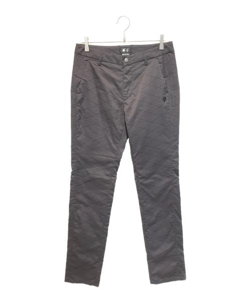 DESCENTE（デサント）DESCENTE (デサント) ダイヤプリント中わたロングパンツ ブラック サイズ:Mの古着・服飾アイテム