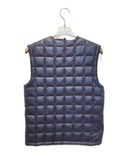 TAION（タイオン）TAION (タイオン) ボアダウンベスト ブラック サイズ:Mの古着・服飾アイテム