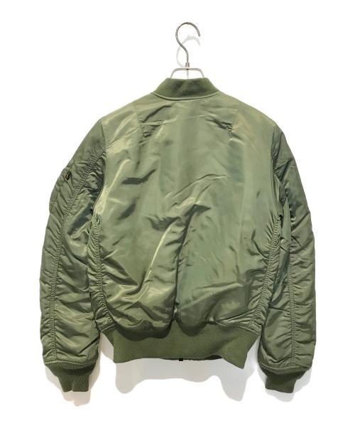 ALPHA（アルファ）ALPHA (アルファ) MA-1ジャケット カーキ サイズ:XSの古着・服飾アイテム