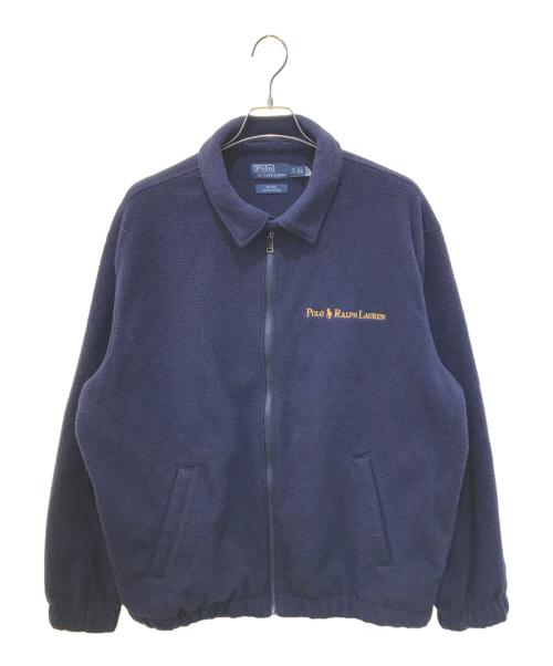 POLO RALPH LAUREN（ポロ・ラルフローレン）POLO RALPH LAUREN (ポロ・ラルフローレン) フリースジャケット ネイビー サイズ:XLの古着・服飾アイテム