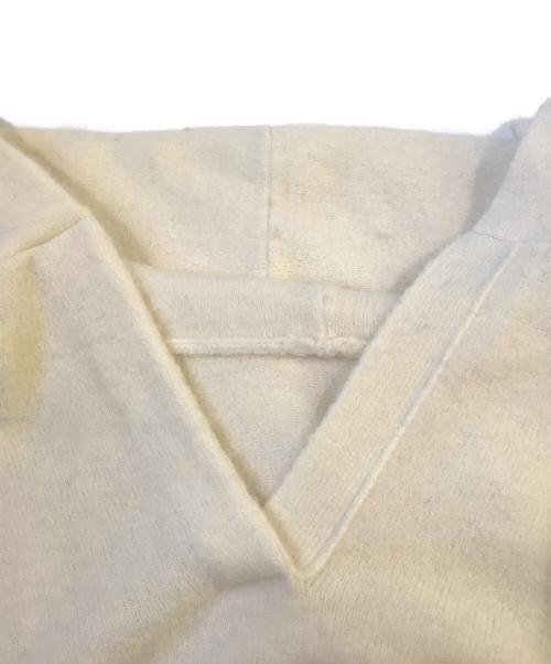 Noble（ノーブル）Noble (ノーブル) ニュアンスニットパーカー アイボリー サイズ:Free 未使用品の古着・服飾アイテム