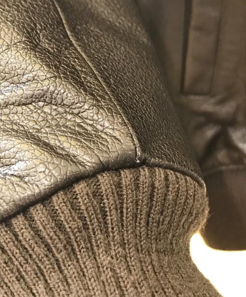 GAP（ギャップ）GAP (ギャップ) レザージャケット ブラウン サイズ:XXLの古着・服飾アイテム