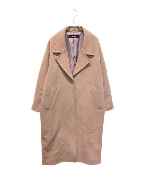 JOURNAL STANDARD（ジャーナルスタンダード）JOURNAL STANDARD (ジャーナルスタンダード) スパー140ビーバーコクーンコート 21020400910030 ピンク サイズ:FREEの古着・服飾アイテム