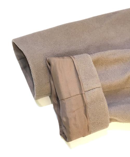 INDIVI（インディヴィ）INDIVI (インディヴィ) ビーバーショートコート　127-93053 グレー サイズ:05の古着・服飾アイテム