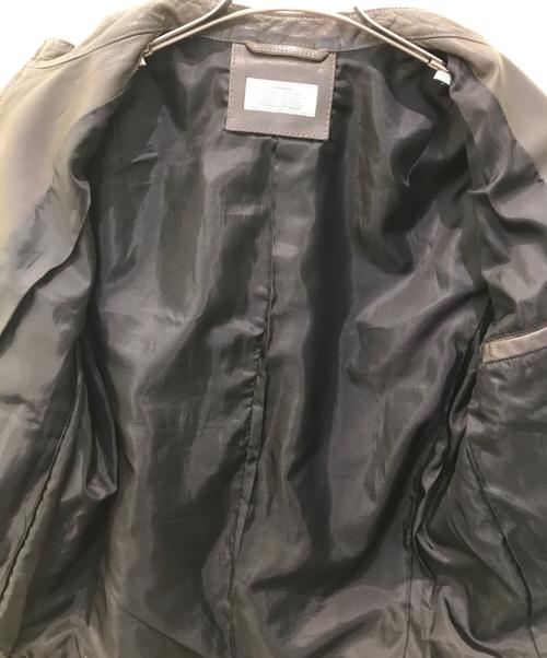 JOURNAL STANDARD relume（ジャーナルスタンダード レリューム）JOURNAL STANDARD relume (ジャーナルスタンダード レリューム) レザージャケット　17-011--464-0220-3-0 ブラウン サイズ:Mの古着・服飾アイテム