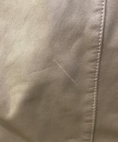 JOURNAL STANDARD relume（ジャーナルスタンダード レリューム）JOURNAL STANDARD relume (ジャーナルスタンダード レリューム) レザージャケット　17-011--464-0220-3-0 ブラウン サイズ:Mの古着・服飾アイテム