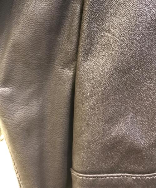 JOURNAL STANDARD relume（ジャーナルスタンダード レリューム）JOURNAL STANDARD relume (ジャーナルスタンダード レリューム) レザージャケット　17-011--464-0220-3-0 ブラウン サイズ:Mの古着・服飾アイテム