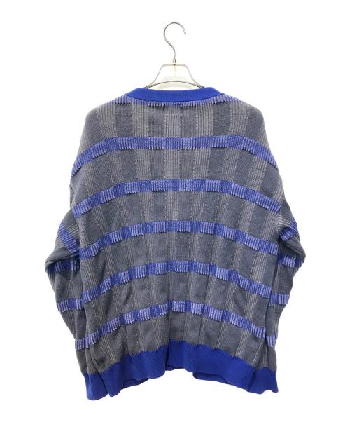 C.E（シーイー）C.E (シーイー キャブエンプト) V/H CARDIGAN　CES22KN02 グレー サイズ:Lの古着・服飾アイテム