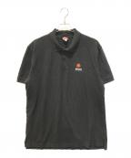 KENZOケンゾー）の古着「ポロシャツ」｜ブラック