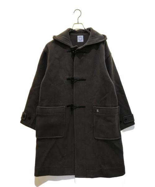 ORCIVAL（オーシバル）ORCIVAL (オーシバル) ウールメルトンフードダッフルコート　OR-A0589 ブラウン サイズ:Sの古着・服飾アイテム