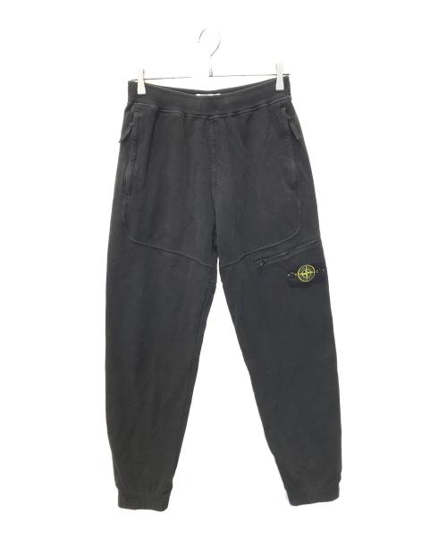 STONE ISLAND（ストーンアイランド）STONE ISLAND (ストーンアイランド) スウェットパンツ　771561251 ブラック サイズ:Sの古着・服飾アイテム