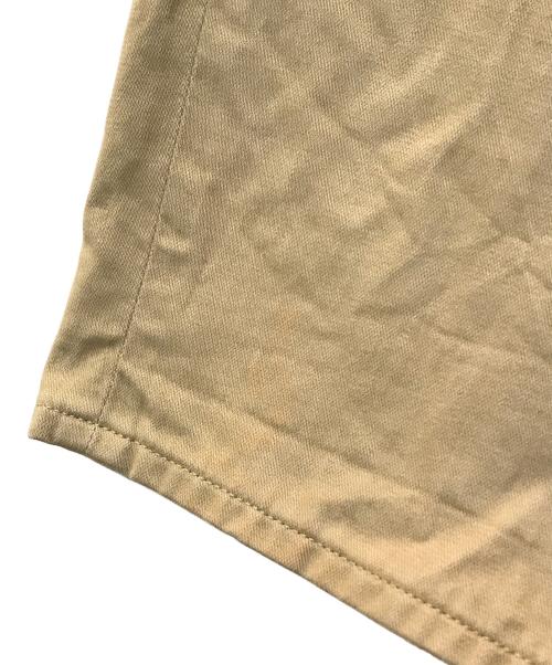Graphpaper（グラフペーパー）Graphpaper (グラフペーパー) Military Cloth 2 Tucks Pants　GU193-40063B ベージュ サイズ:1の古着・服飾アイテム