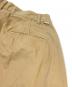 中古・古着 Graphpaper (グラフペーパー) Military Cloth 2 Tucks Pants　GU193-40063B ベージュ サイズ:1：6000円
