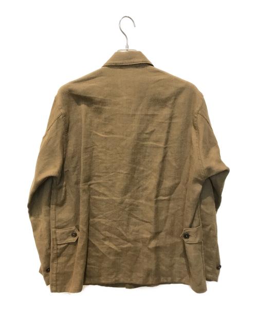 COMOLI（コモリ）COMOLI (コモリ) カナパウールサファリジャケット　J03-01008 ベージュ サイズ:2の古着・服飾アイテム