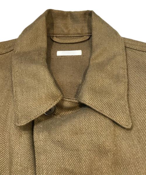 COMOLI（コモリ）COMOLI (コモリ) カナパウールサファリジャケット　J03-01008 ベージュ サイズ:2の古着・服飾アイテム