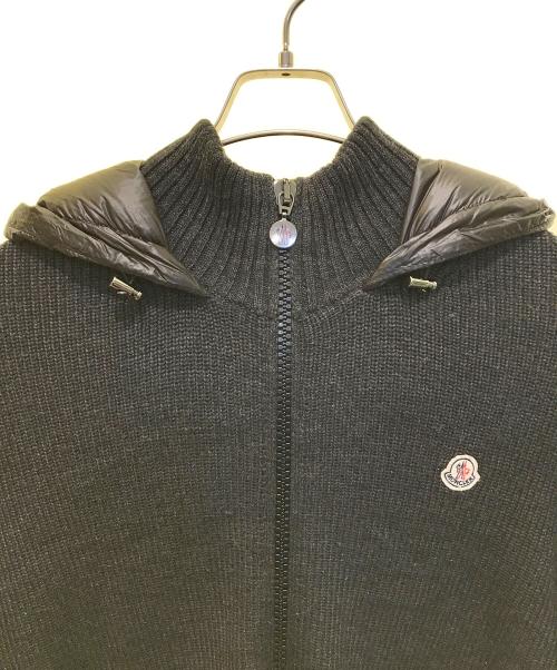 MONCLER（モンクレール）MONCLER (モンクレール) MAGLIONE TRICOT CARDIGAN グレー サイズ:Mの古着・服飾アイテム