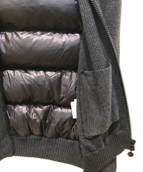 MONCLER（モンクレール）MONCLER (モンクレール) MAGLIONE TRICOT CARDIGAN グレー サイズ:Mの古着・服飾アイテム