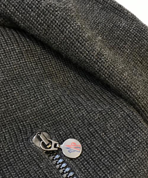 MONCLER（モンクレール）MONCLER (モンクレール) MAGLIONE TRICOT CARDIGAN グレー サイズ:Mの古着・服飾アイテム