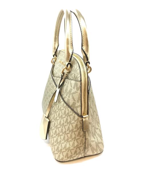 MICHAEL KORS（マイケル・コース）MICHAEL KORS (マイケルコース) 2WAYバッグ　35H1GTVC2Z ゴールドの古着・服飾アイテム