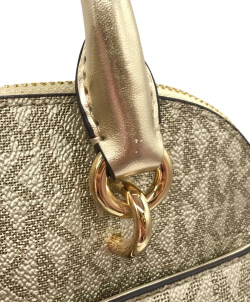 MICHAEL KORS（マイケル・コース）MICHAEL KORS (マイケルコース) 2WAYバッグ　35H1GTVC2Z ゴールドの古着・服飾アイテム