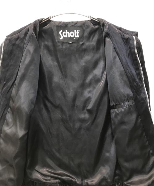 Schott（ショット）Schott (ショット) スーベニアジャケット　3172007 ブラック サイズ:Lの古着・服飾アイテム
