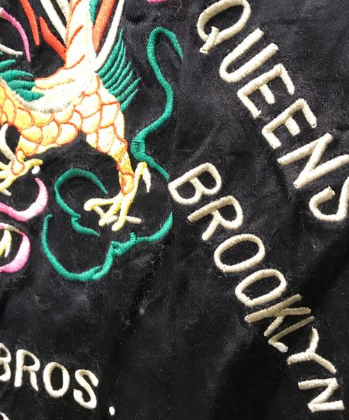 Schott（ショット）Schott (ショット) スーベニアジャケット　3172007 ブラック サイズ:Lの古着・服飾アイテム