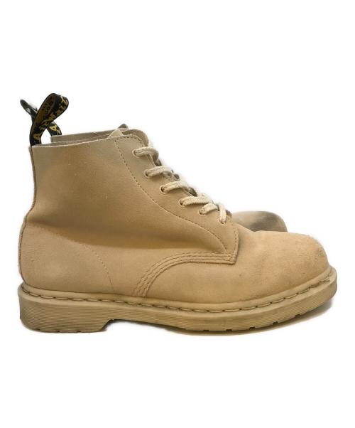 Dr.Martens（ドクターマーチン）Dr.Martens (ドクターマーチン) 101 MONO 6ホールブーツ ベージュ サイズ:SIZE UK9の古着・服飾アイテム